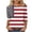 Z4-White-frostluinai summer tops, variant on American Flag T Shirt Women 4th of July 3/4 Sleeve Tops Crew Neck USA Star Stripes Fourth July Tee Shirts Independence Day