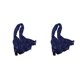 thumbnail image 4 of Minnieouse Bufanda de mujer con borla, bufandas gruesas puras de invierno, chal de Cachemira para mujer, abrigos para el hogar, viajes de Azul oscuro 200*70cm 2piezas, 4 of 6