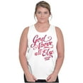 thumbnail image 4 of God Above All Else Religious Tank Top Tee Shirt Women Brisco Brands S, 4 of 6