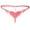 Watermelon Red, variant on Women Thongs Purple Thong Pearl Thong Funny Thongs for Women One Size