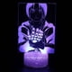 thumbnail image 1 of Lámpara LED de ilusión 3D con luz nocturna Fullmetals Alchemists Anime, 1 of 1