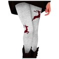 thumbnail image 1 of Zhanying Leggings de Noël pour Femmes, Contrôle du Ventre, Respirants, Anti-Frottement, Collants Rayés Noirs et Rouges, Grande Taille, Gris Pâle, m, 1 of 5