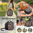 thumbnail image 4 of ZUXONGSY Aztec Horse Print School Backpack for Boys Girls Bookbag with Lunch Tote Bag Pencil Case and Water Bottle Holder School Bag for Kids Children Kindergarten Book Bag Set of 4 Pcs, 4 of 5