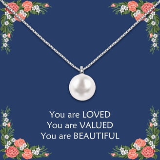 Ever Faith AAA Freshwater Cultured Pearl Ivory Button Stud Earrings 925 Sterling Silver Jewelry Mother's Day Christmas Gifts For Women