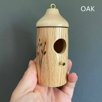 iMucci Natrual Wood Hummingbird House 2022 New Hummingbird Houses for Outside Hanging Hummingbird Nest for Nesting