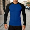 thumbnail image 2 of VJATTWR Men's & Big Men's Long Sleeve Pocket Tee, Sizes Xxl, 2 of 4