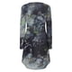 thumbnail image 4 of Vestido HUOGUO para mujer, cuello en O, manga larga, estampado floral, 4 of 5