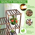 thumbnail image 2 of LotFancy Plant Stand Indoor Outdoor, Tall Plant Shelf, 10 Tiers 11 Potted Large Wood Plant Rack, 2 of 7