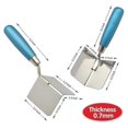 thumbnail image 2 of 2 Pc Corner Tool Set,inside Corner Knife Outside Corner Knife With Soft Grip Handle,plastering Bricklaying Corner, 2 of 5