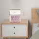 thumbnail image 1 of Reloj despertador para dormitorio, reloj despertador junto a la cama, función de repetición de caja de leche, reloj de escritorio creativo, reloj Rosa Soledad Despertadores digitales, 1 of 10