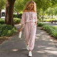 thumbnail image 4 of Quixlent Women's Off Shoulder Tie Waist Jumpsuit, Casual Half Sleeve Rompers, Summer One Piece Outfits with Pockets, 4 of 8