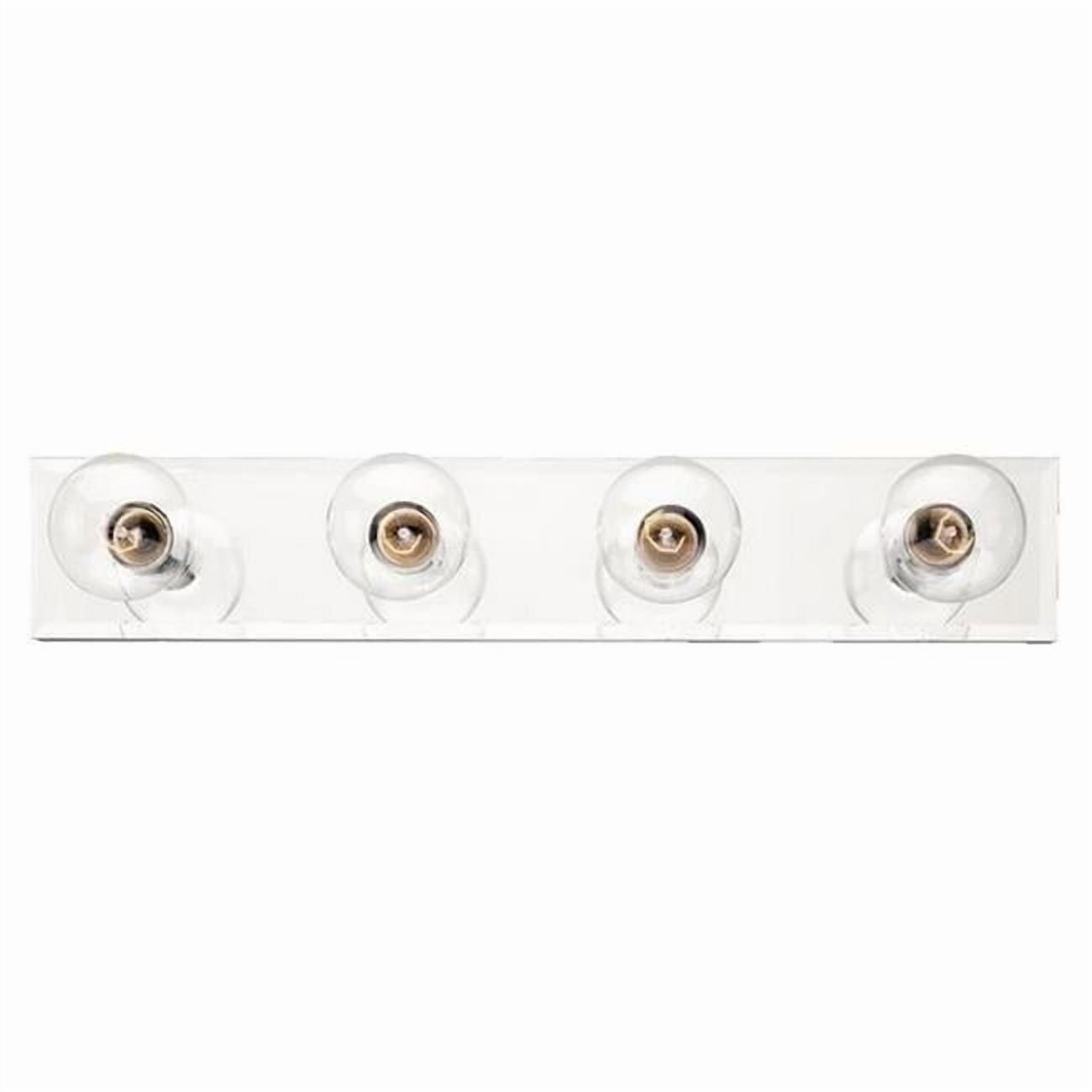 Westinghouse 6644900 Four Light Indoor Bath Bar, Mirror