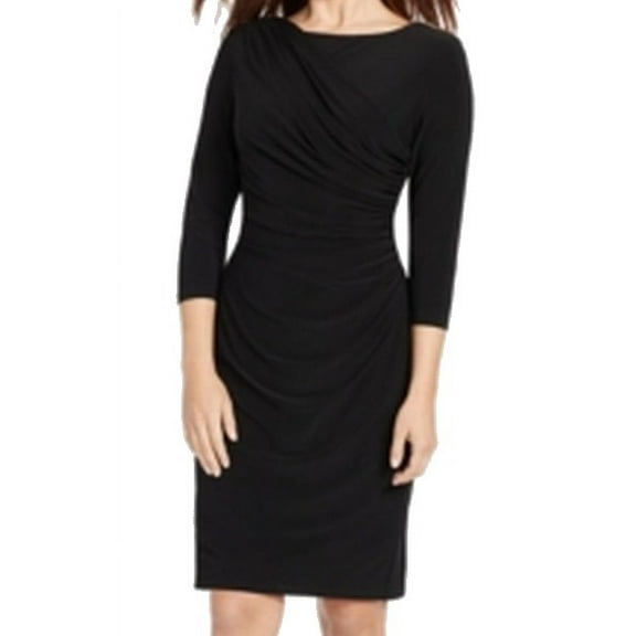 American Living Womens Francisco Drapey Sheath Evening Dress