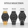 thumbnail image 2 of Weicam Unisex Cool Watches Roman Numerals Creative Magnetic Levitation Balls Dial Waterproof Quartz Wrist Watches Couple Watch, 2 of 6