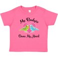 thumbnail image 3 of Inktastic Budgie Parakeet Budgerigar Pet Girls Baby T-Shirt, 3 of 5