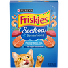 Purina Friskies Dry Cat Food, Seafood Sensations - 16.2 oz.