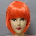 thumbnail image 1 of Flapper Court Lisse 10 Pouces Costume Cosplay Bob Perruque, 1 of 3