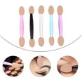 thumbnail image 2 of 5 Boxes Double Ended Eyeshadow Brush Makeup Applicators for Women Dual Sides Eyeshadow Sponge Applicator Eyeshadow Brush Sponge Double Sided Miss Non Latex Eye Shadow Stick, 2 of 5