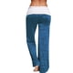 thumbnail image 2 of Soidarity Pantalones sueltos de Yoga ajustables de estilo informal para mujer, pantalones de pierna ancha empalmados para correr y hacer ejercicio para Uniforme atlético Azul L, 2 of 6