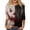 Gray, variant on LNZGNM Halloween Shirts for Women 3/4 Sleeve Tops and Blouses Funny Cute Graphic Print Tunics Womens Halloween Costumes 2026,Vermilion(XXXL)