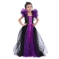 thumbnail image 3 of Ropa de Invierno Bebé Niñas Vestido de Princesa Payaso de Halloween Cos Play Disfraz con Accesorios para Fiesta de Fiesta, 3 of 8