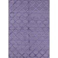thumbnail image 1 of Ahgly Company Machine Washable Indoor Rectangle Industrial Modern Purple Sage Bush Purple Area Rugs, 4' x 6', 1 of 7