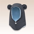 thumbnail image 3 of RXMEKW Thermal Scarf-In-One Windproof Hat for Toddlers And Kids With Ear Flaps For Winter Outdoor Activities In Grey, 3 of 3