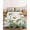 Khaki, variant on King Size Fitted Sheet Set - White Daisy 3 Piece Bedding Sets 16" Deep Pocket Fitted Sheet with 2 Pillowcases, Vintage Botanical Spring Floral Summer Brushed Microfiber Hotel Luxury Bed Sheets