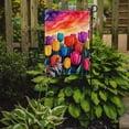 thumbnail image 2 of Tulips in Color Garden Flag, 2 of 5