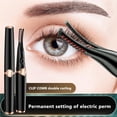 thumbnail image 2 of Jumpingount Rizador de pestañas con calefacción eléctrica, equipo de accesorios, accesorio de maquillaje, pequeño dispositivo rizador de Maquillaje Facial, 2 of 6