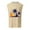 Khaki, variant on Men's Summer Coconut Sunset Vest - Tropical Design, Sleeveless Breathable Wind Vest - Versatile for Beach/Vacation - S-XXXL Sizes