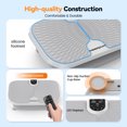 thumbnail image 3 of UPGO Vibration Plate Exercise Machine, 400 LBS Capacity Vibration Platform, Max Space for Whole-Body Workout & Relaxation at Home, 3 of 9