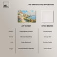 thumbnail image 6 of Fresh Morning Sail Canvas Vibrant Coastal Wall Art by Art Remedy, Gallery Wrapped, 16" x 24", 6 of 7