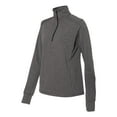 thumbnail image 2 of J. America Women's Omega Stretch Terry Quarter-Zip Pullover, Style 8433, 2 of 3