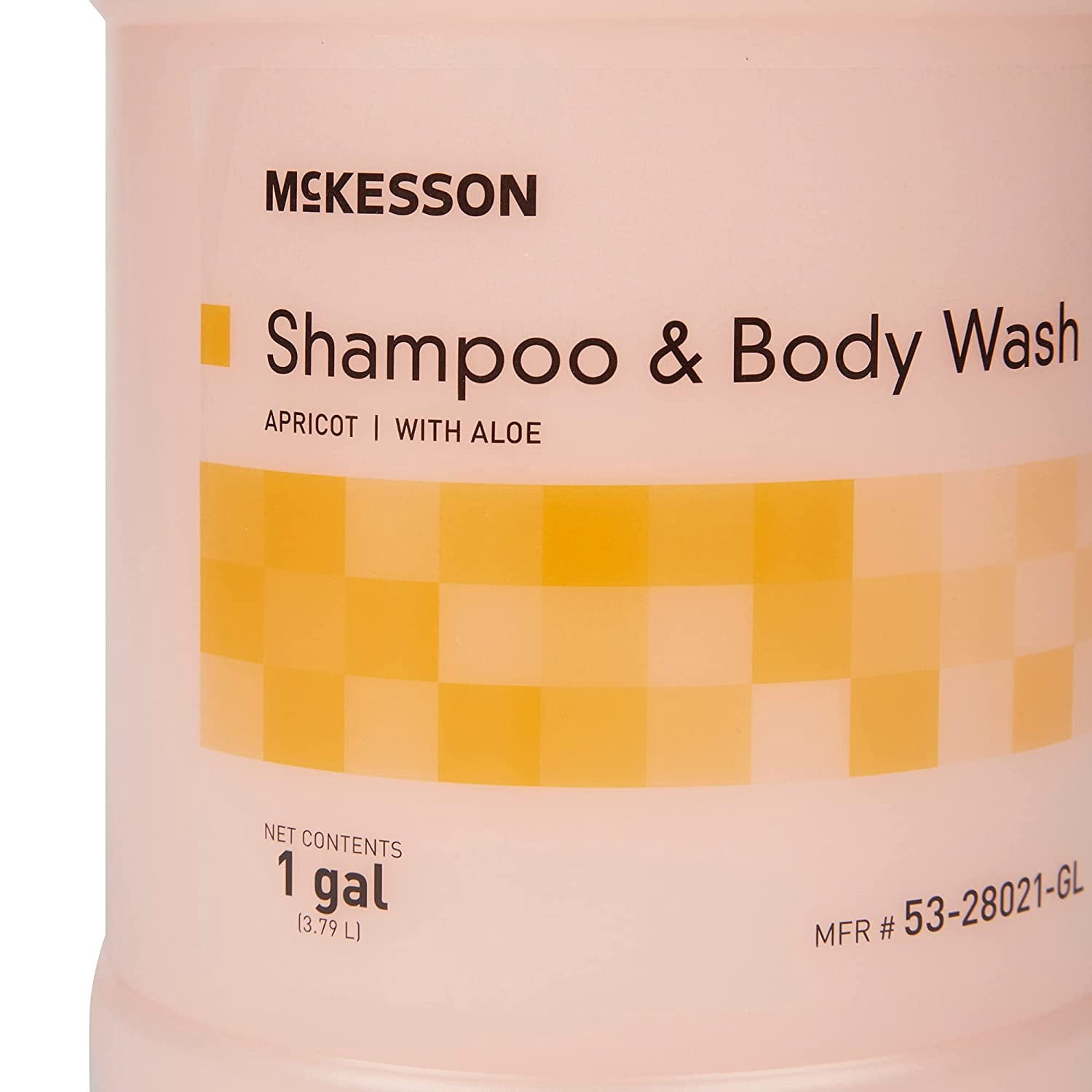 McKesson Shampoo and Body Wash 1 gal. Jug Case of 4 Apricot Scent