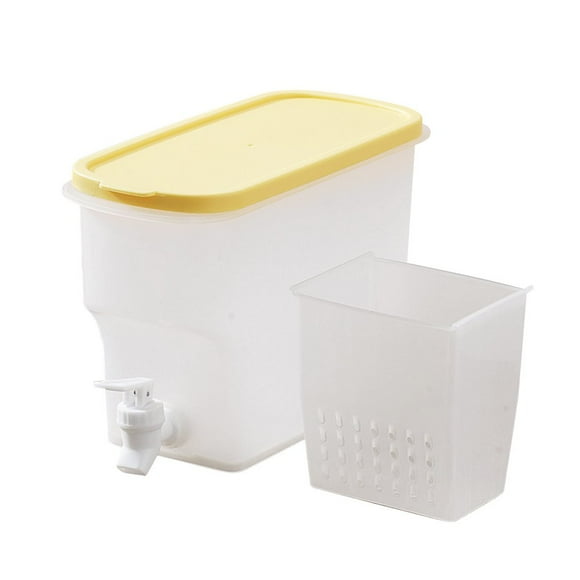 With Faucet Refrigerator Teapot Juice Container Water Bucket 3.8L