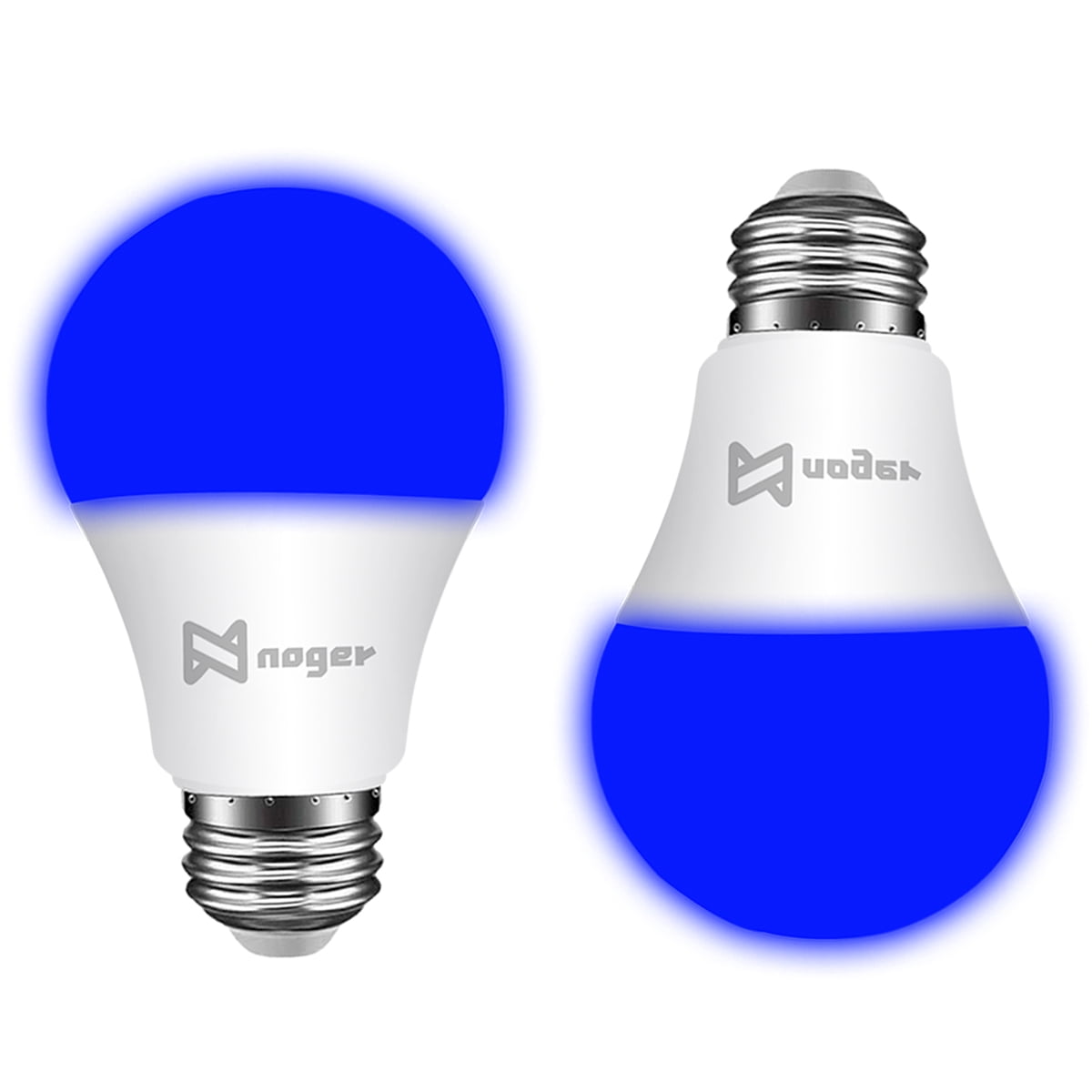 LED Blue Lights Bulb, 7W A19 Led Bulb (60Watt Equivalent), E26 Medium Base, 6 Pack