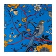 thumbnail image 4 of Acheng Flowers Birds Annabel Kidston Square Tablecloth Waterproof Resistant Fabric 100% Polyester Fiber 36*36, 4 of 8