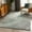 Blue, variant on Well Woven San Francisco Ucci Blue Modern Geometric Stripes 5'3" x 7'3" Shag 3D Textured Area Rug