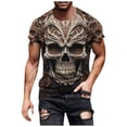 thumbnail image 3 of Playeras Interiores Para Hombre, Camiseta Informal De Manga Corta Con Cuello Redondo Para Hombre, Camiseta De Manga Corta De Moda 3D, 3 of 4