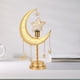 thumbnail image 4 of Lámpara de mesa de decoración artística,Lámpara de mesa de decoración artística,luz para dormitorio,hogar,Lámpara de mesa en forma de luna Luz decorativa Oficina,Lámpara De Decoraciones, 4 of 8