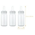 thumbnail image 2 of IFANLANDOR 3Set Nursing Bottles Transparent Plastic Disposable for Hospital, 2 of 8