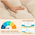 thumbnail image 6 of Gymax Outdoor Indoor Bench Cushion Patio Chair Cushion 52'' x 19.5'' x 6'' Beige, 6 of 10