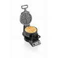 Farberware Double Flip Waffle Maker, Black with Stainless Steel, New