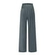 thumbnail image 4 of WILLBEST Pantalones Casuales elegantes para Mujer, Pantalones Palazzo de Verano de Pierna Ancha, Pantalones de Playa Holgados de Cintura Alta con Bolsillo para Uso Diario Chica, 4 of 4