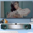 thumbnail image 4 of HEVIRGO Bluetooth 5.0 Wireless Rechargeable LED Bar Alarm Clock Speaker Music Player, 4 of 8