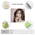 thumbnail image 2 of Korean Famous Beauty Singer Baek Ji-Young Canvas Wall Art Print Poster for Home School Office Decor, 2 of 5