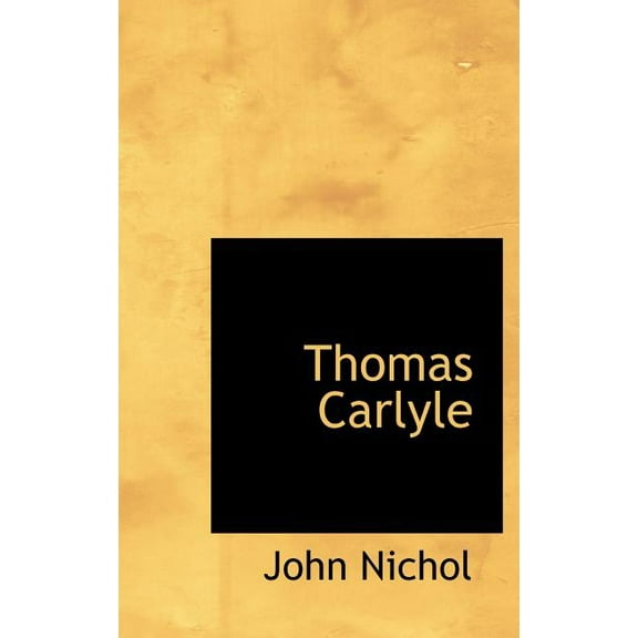 Thomas Carlyle (Hardcover)