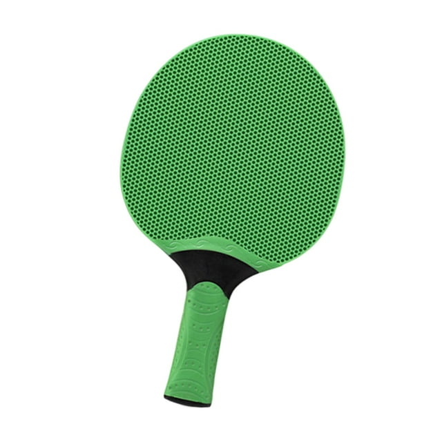 Raqueta de tenis de mesa de pingpong para entrenamiento de práctica actividades al aire libre Verde