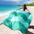 thumbnail image 3 of Manta de playa WIWIGO impermeable a prueba de arena de 200 x 240 cm para 2-8, 3 of 6